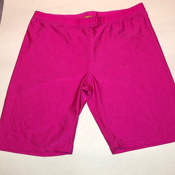 CCO SALE Hot Pink Biker Shorts - Picture 4 of 9